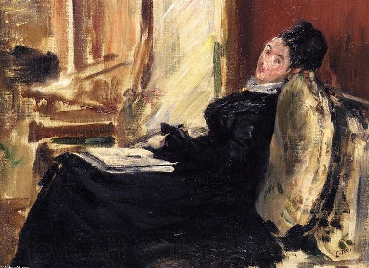 Edouard Manet Jeune femme au livre